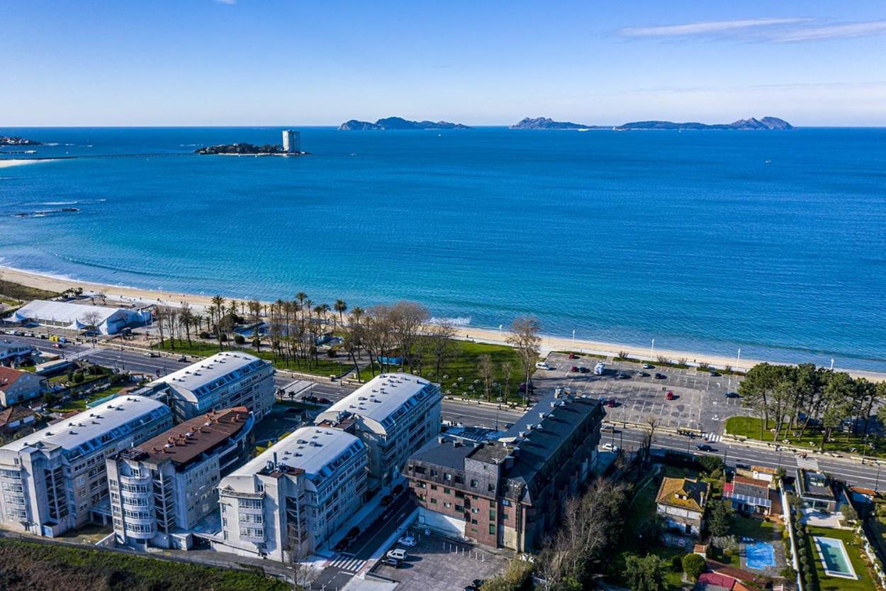 ויגו Samil Apartment, Primera Linea De Playa Con Wifi Y Garaje מראה חיצוני תמונה