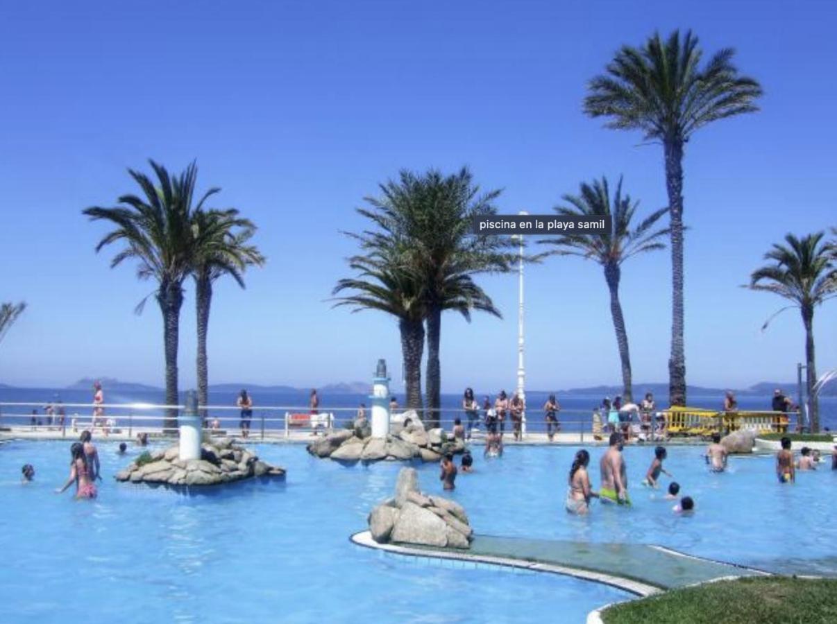 ויגו Samil Apartment, Primera Linea De Playa Con Wifi Y Garaje מראה חיצוני תמונה