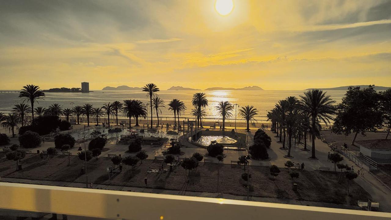 ויגו Samil Apartment, Primera Linea De Playa Con Wifi Y Garaje מראה חיצוני תמונה
